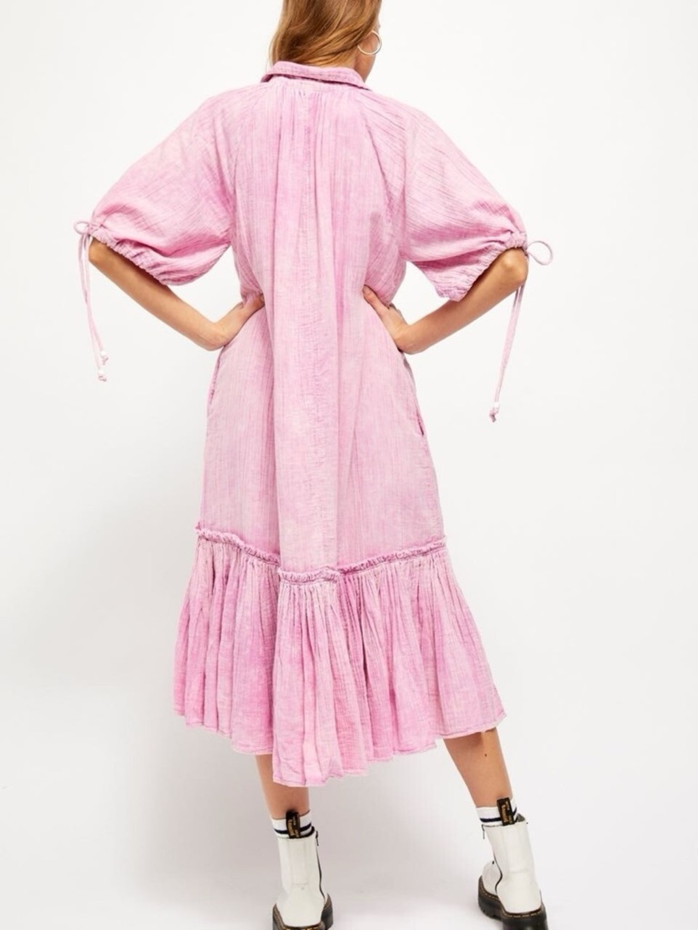 Free people Maya shirt button dress - Picture 2 of 5